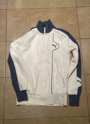 Gilet vintage blanc et bleu - Puma, marca: Puma, estado: Muy bueno, tamaño: S, 8,49 €, 9,61 € Protección al comprador incluida