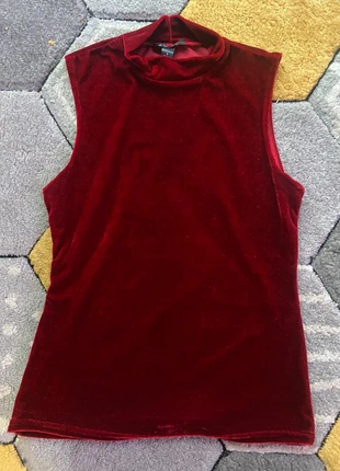 Amisu velvet seelveless top size S, brand: Amisu, condition: Very good, size: S, £7.50, £8.40 includes Buyer Protection