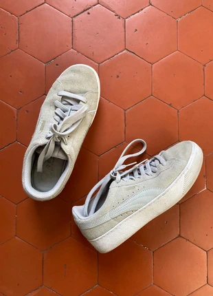 Baskets Puma en daim, marque: Puma, état: Bon état, taille: 38, 8,00 €, 9,10 € Protection acheteurs incluse