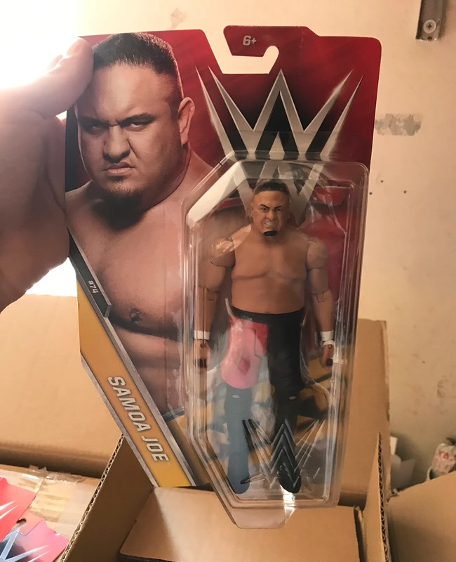 Wwe samoa sale joe action figure