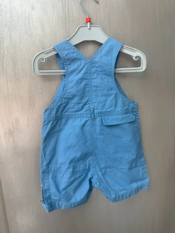 Salopette short Jacadi 12 mois bleu - photo numéro 6