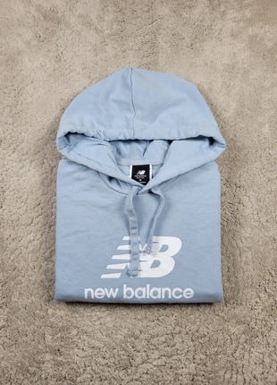 Hoodie / Sweat à capuche de sport New Balance Turquoise - Taille M, merk: New Balance, staat: Heel goed, maat: M, € 26,00, € 28,00 inclusief Kopersbescherming