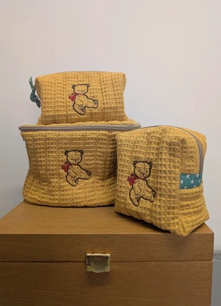 Lot 3 trousses bébé, 100% coton bio, brand: Marobefrançaise, condition: New with tags, size: Newborns / 44 cm, €69.00, €73.15 includes Buyer Protection