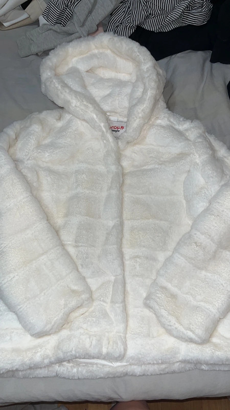 manteau jennyfer blanc