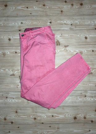 Pantalón rosa coral, estilo chino slim fit | Casual elegante, brand: GUESS, condizioni: Ottime, taglia: XXXS / IT 34 / EU 30, €6.44, €7.46 include la Protezione acquisti