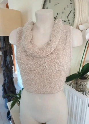 Mouwloos wintertopje van merk Marc New York by Andrew Marc, maat large, merk: Marc New York by Andrew Marc, staat: Heel goed, maat: L / 40 / 12, € 19,00, € 20,65 inclusief Kopersbescherming