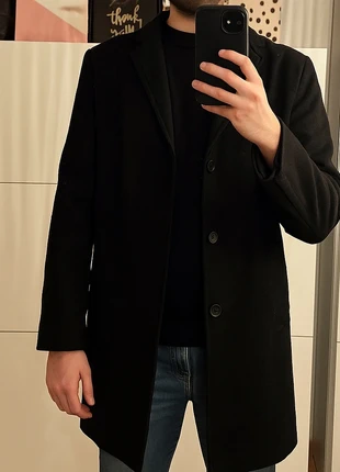 Manteau long noir Celio, brand: Celio, condizioni: Ottime, taglia: M, €11.00, €12.25 include la Protezione acquisti