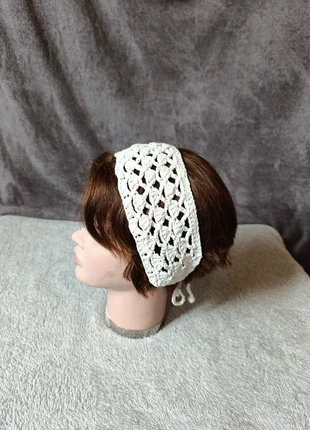 Large Bandeau femme pour cheveux beige crème, brand: Fait Main, condition: Very good, size: One size, €4.50, €5.43 includes Buyer Protection