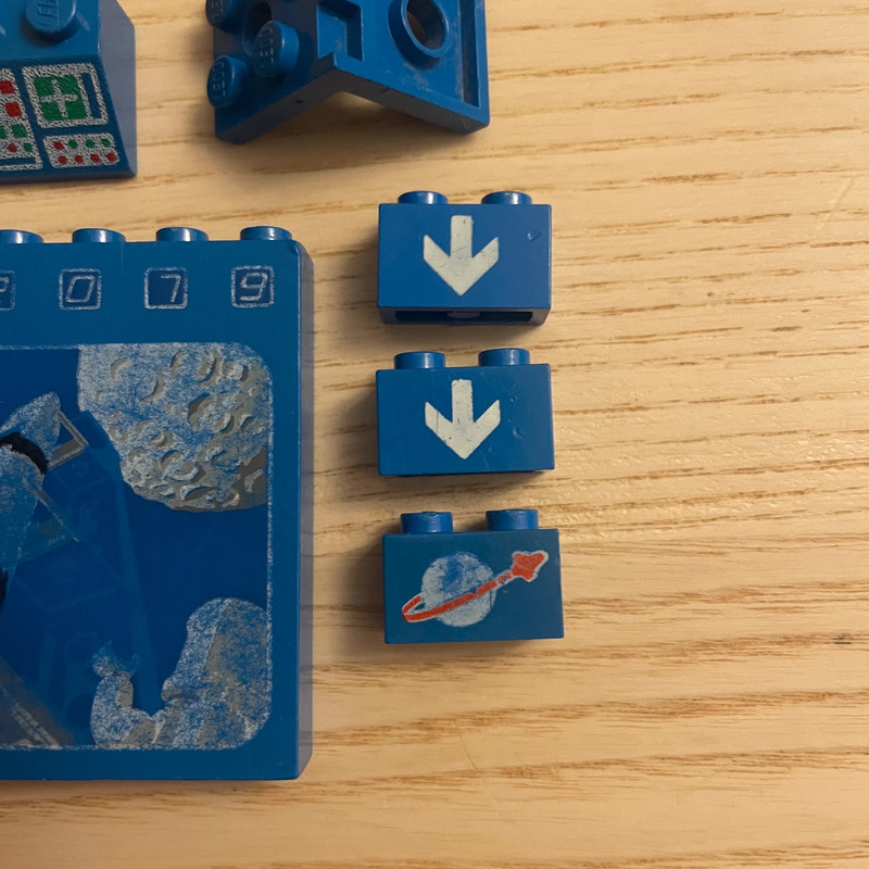 Lego space parts uit 6970 2