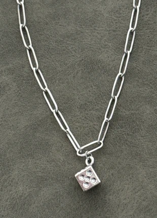 Dice Pendant Necklace, brand: Retro, condition: Very good, £5.95, £6.95 includes Buyer Protection Pro