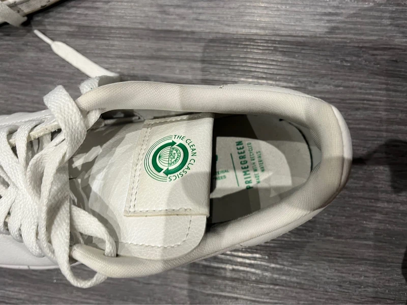 Baskets Adidas blanche et verte - photo numéro 4