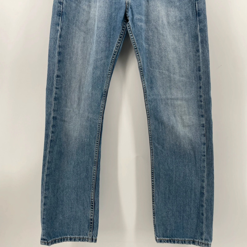 Levi’s Mens 505 Jeans Blue Light Wash Denim 100% Cotton 31x32 3