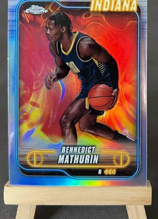 Carte Benedict Mathurin Topps Chrome Refractor, marke: Topps, zustand: Sehr gut, 1,50 €, 2,28 € inklusive Vinted-Käuferschutz