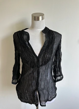 Magnifique chemisier transparent, merk: Zara, staat: Nieuw met prijskaartje, maat: M / 38 / 10, € 6,00, € 7,00 inclusief Kopersbescherming