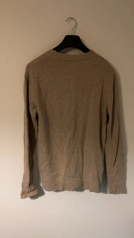 gilet homme col v, Throttleman, taille L, beige - photo numéro 3