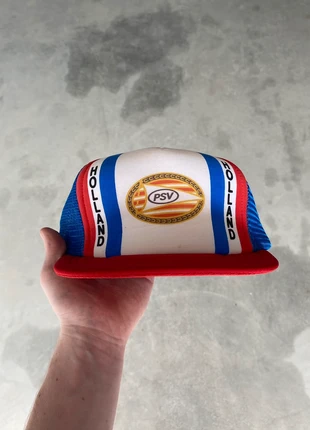 Vintage PSV Eindhoven 80s Trucker Hat, merk: Vintage, staat: Goed, maat: Universele maat, € 17,95, € 19,55 inclusief Kopersbescherming Pro