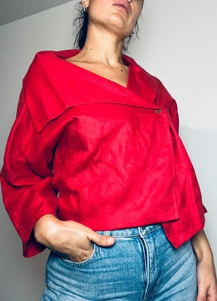 Chemisier Zapa rouge – Chic & Elegant, marke: ZAPA, zustand: Sehr gut, größe: M / 38 / 10, 10,00 €, 11,20 € inklusive Vinted-Käuferschutz