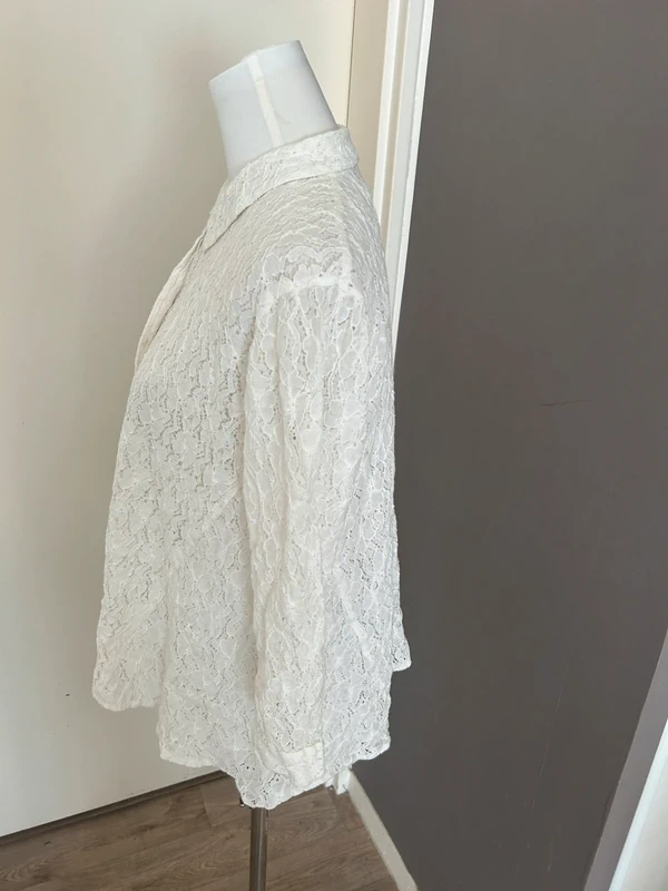 Masai chemise cardigan dentelle écru bohème chic été - photo numéro 3