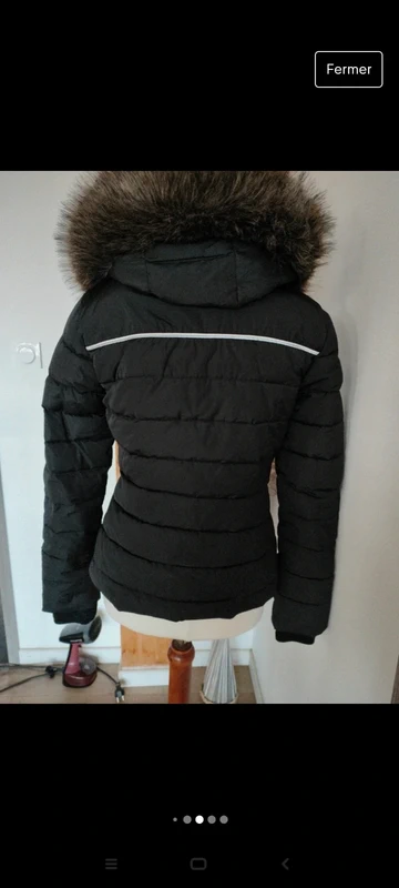 Doudoune Superdry noire XS - photo numéro 6