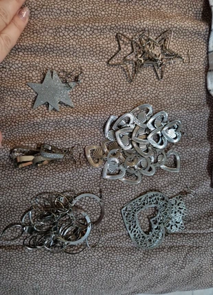 Set 6 orechini pendenti colore argento., marke: vari, zustand: Sehr gut, 1,00 €, 1,75 € inklusive Vinted-Käuferschutz