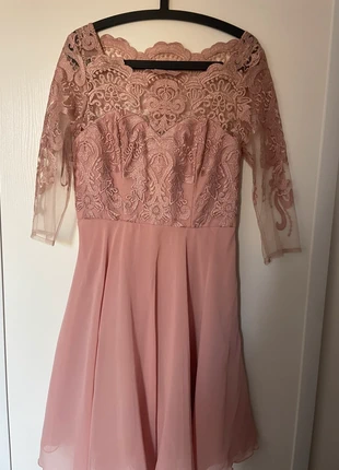 Robe habillée rose poudré, marque: Chi Chi London, état: Très bon état, taille: L / 40 / 12, 9,00 €, 10,15 € Protection acheteurs incluse
