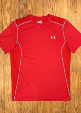 Tee-shirt de sport | Under Armour | Homme | Taille M | Bon état | Rouge, brand: Under Armour, condizioni: Buone, taglia: M, €10.00, €11.20 include la Protezione acquisti