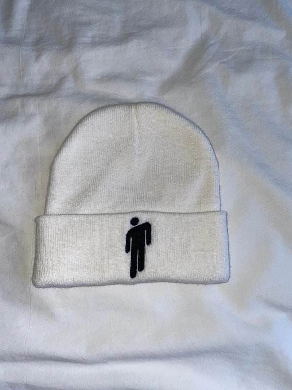 white billie eilish blohsh beanie 1