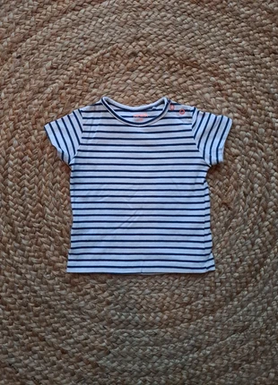 Shirtje blauw/wit gestreept, maat 68 Hema, marque: Hema, état: Très bon état, taille: 6-9 mois / 68 cm, 1,35 €, 2,12 € Protection acheteurs incluse