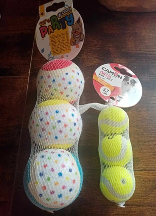 Ensemble de 2 lots de balles de tennis Grand et petit Chien, marke: CAMON, zustand: Sehr gut, 11,00 €, 12,25 € beinhaltet Vinted-Käuferschutz Pro