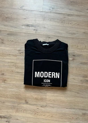 Sweat Crewneck noir ZARA Col Rond a manches longues Taille M, brand: Zara, condizioni: Ottime, taglia: M / IT 42 / EU 38, €6.00, €7.00 include la Protezione acquisti