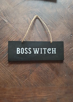 Petite plaque de porte de sorcière ., merk: pas de marque, staat: Goed, € 2,90, € 3,75 inclusief Kopersbescherming