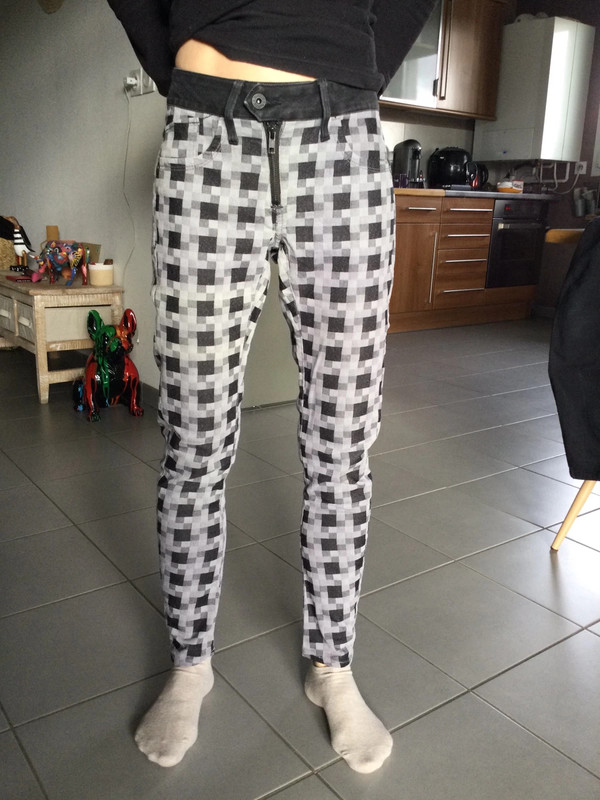 G star plaid pants deals