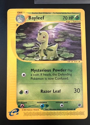 Pokémon Bayleef 71/165 ENG, marke: Pokémon, zustand: Gut, 9,90 €, 11,10 € inklusive Vinted-Käuferschutz