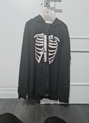 Chaqueta shein Romwe esqueleto, marque: Shein, état: Très bon état, taille: XL / 42 / 14, 6,00 €, 7,00 € Protection acheteurs incluse