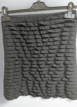 Top nero con pieghe orizzontali – effetto arricciato elegante - taglia XXL, condizioni: Buone, taglia: XXL / IT 48 / EU 44, €2.50, €3.33 include la Protezione acquisti