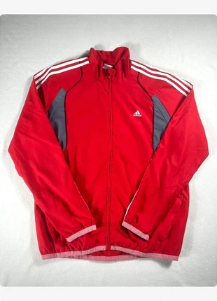 Veste Adidas rouge et grise - Taille XL sportwear classique vintage années 2000, brand: adidas, condizioni: Ottime, taglia: XL, €22.30, €24.12 include la Protezione acquisti Pro