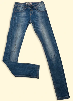 Extra small ripped denim stretch pants women's jeans skinny fit , marque: Terranova, état: Très bon état, taille: XS / 34 / 6, 5,00 €, 5,95 € Protection acheteurs incluse