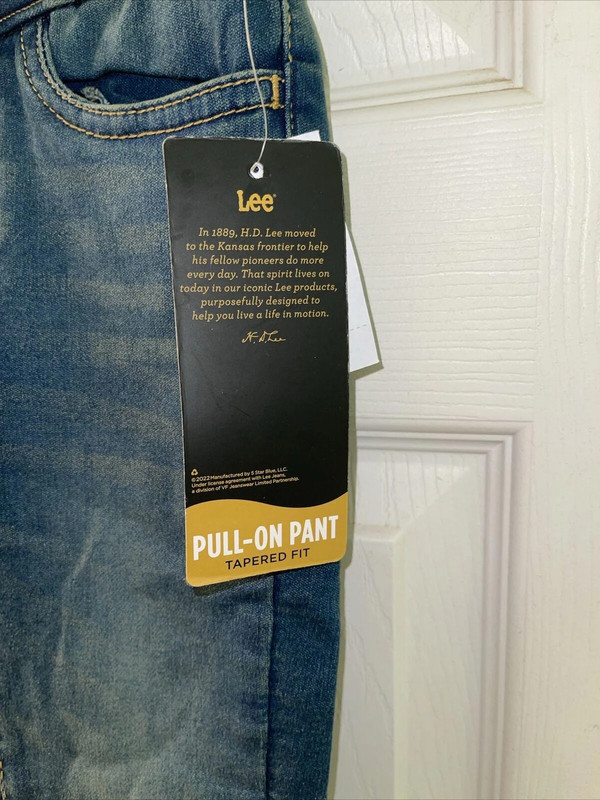 Lee Pull On Jeans Pants 4t 3