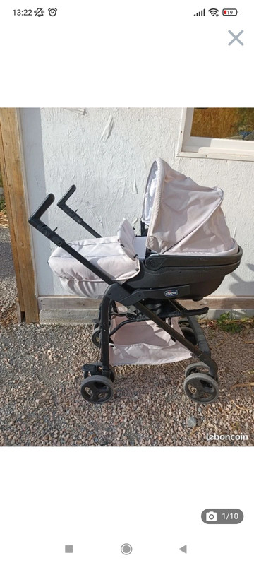 Poussette trio chicco online le bon coin