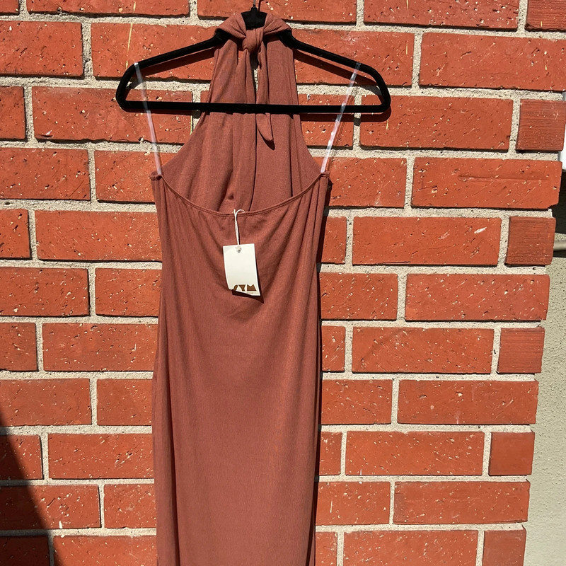 NWT Brown Ribbed Dress 🩷 3