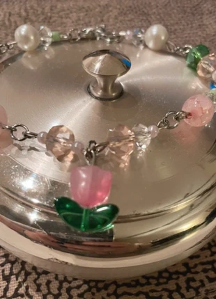 bracciale rosa, estado: Novo com etiquetas, €5.00, €5.95 inclui Proteção do Comprador