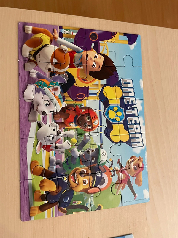 4 puzzles Pat patrouille 3