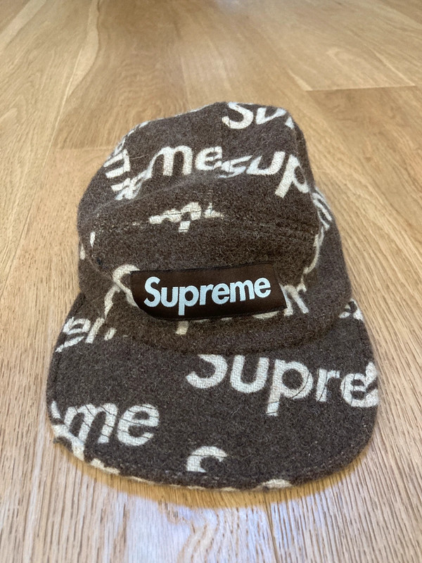 Supreme tweed camp cap | Vinted