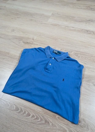 Polo Ralph Lauren bleu cyan taille M ample vintage, brand: Ralph Lauren, condition: Very good, size: M, €14.90, €16.35 includes Buyer Protection Pro
