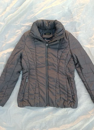 Piumino Talco tortora con zip – cappotto donna vintage Y2K streetwear cozy, marca: talco, estado: Muy bueno, tamaño: M / 38 / 10, 18,00 €, 19,60 € Protección al comprador incluida