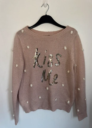 George Sequin & Pom-Pom Christmas Jumper, brand: George, condition: Very good, size: M / 10, £4.00, £4.90 includes Buyer Protection