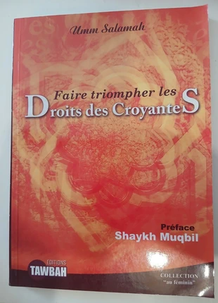 Livre faire triompher les droits des croyantes, condition: Very good, €4.00, €4.90 includes Buyer Protection