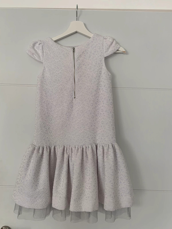 Robe de c r monie pour filles en dentelle blanche vertbaudet Vinted