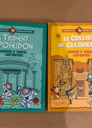 Livres le collier de Cléopatre + le trident de Poseidon, condizioni: Nuovo senza cartellino, €3.00, €3.85 include la Protezione acquisti