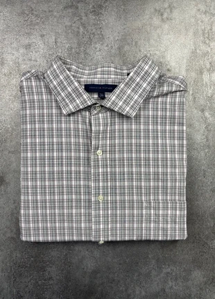 Chemise Tommy Hilfiger à carreaux - Gris - Taille XXL, marque: Tommy Hilfiger, état: Très bon état, taille: XXL, 12,00 €, 13,30 € Protection acheteurs incluse